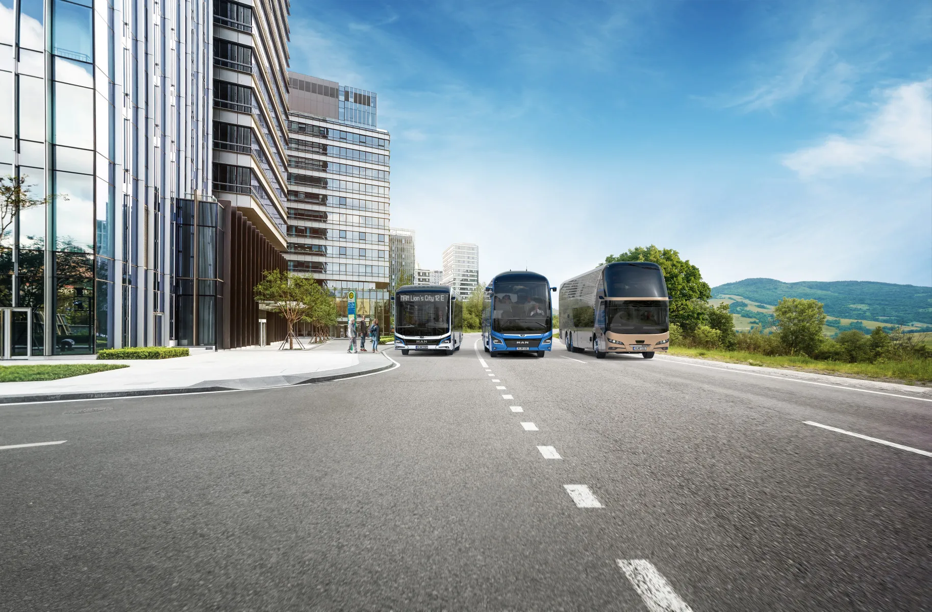 Bus2Bus 2024 in Berlin: MAN Truck & Bus zeigt nachhaltige, sichere und effiziente Busse
