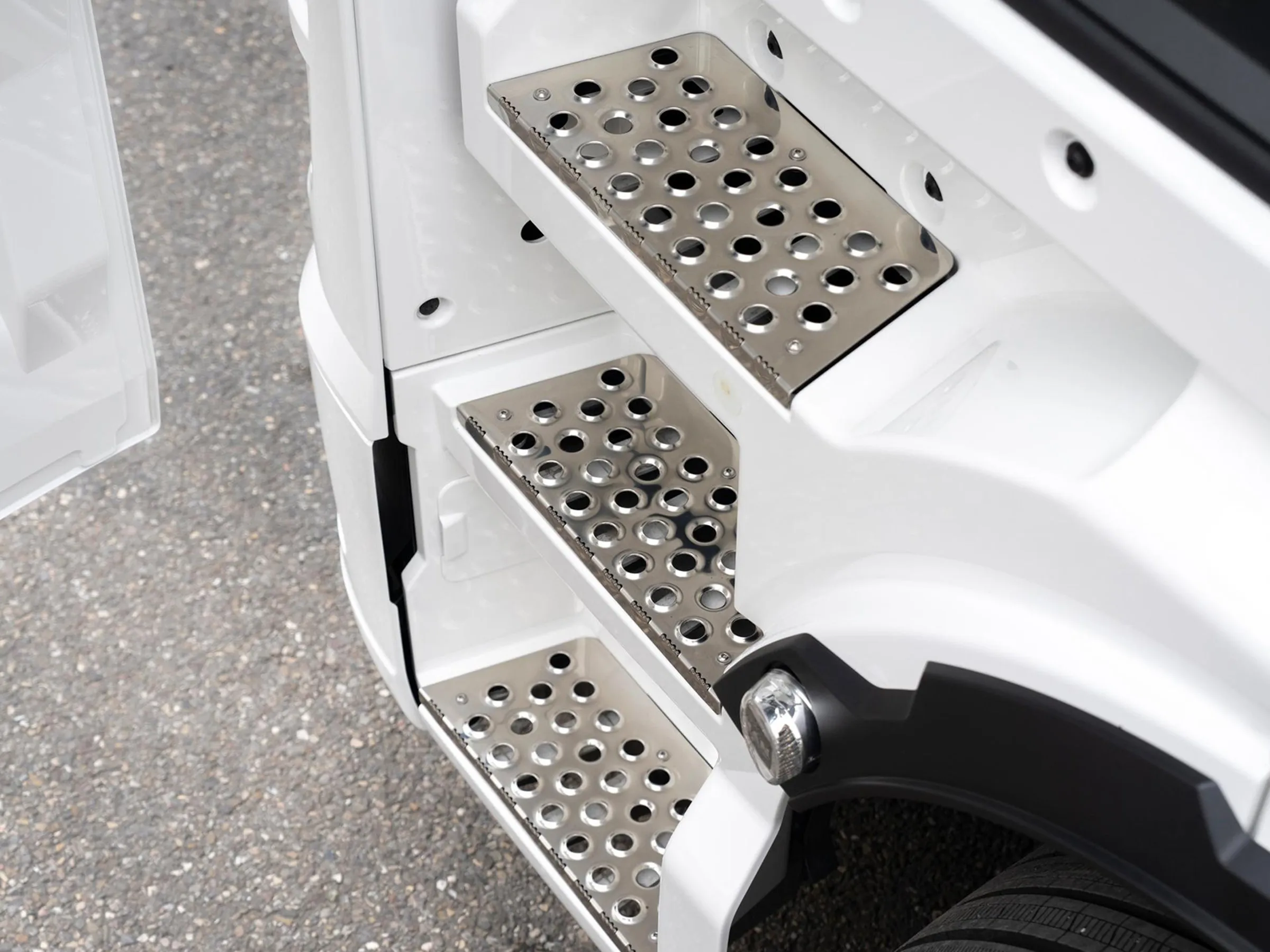 Edelstahl-Trittstufen