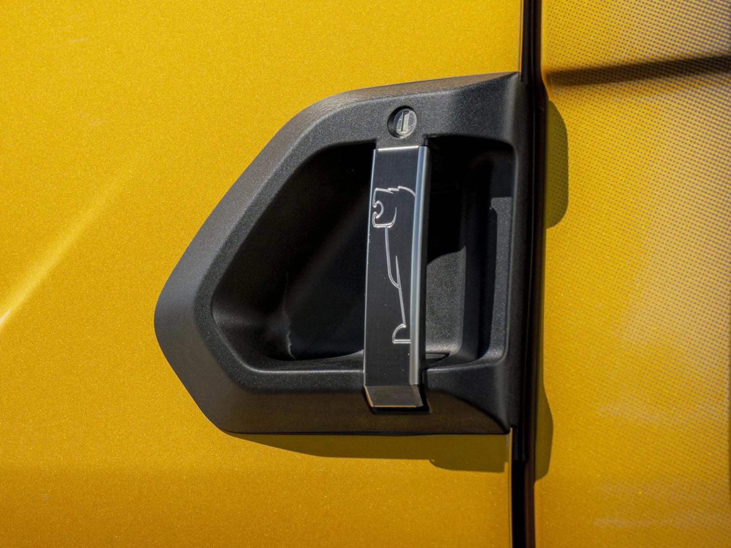 Türgriffblende mit MAN Löwe