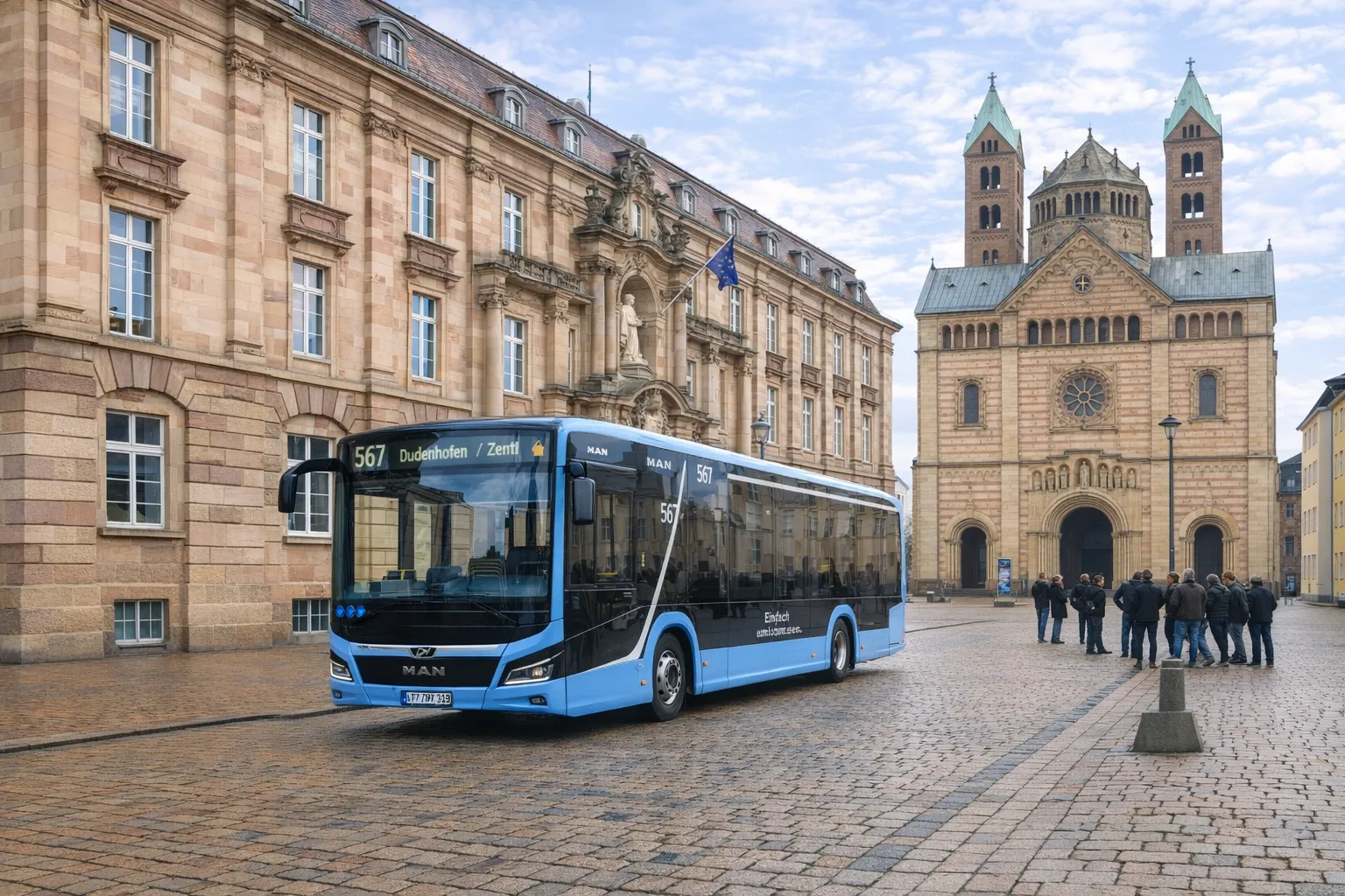 Erfolgreicher Einsatz von Leimen bis Speyer: MAN überzeugt mit vielseitigen Mobilitätslösungen für Buskunden