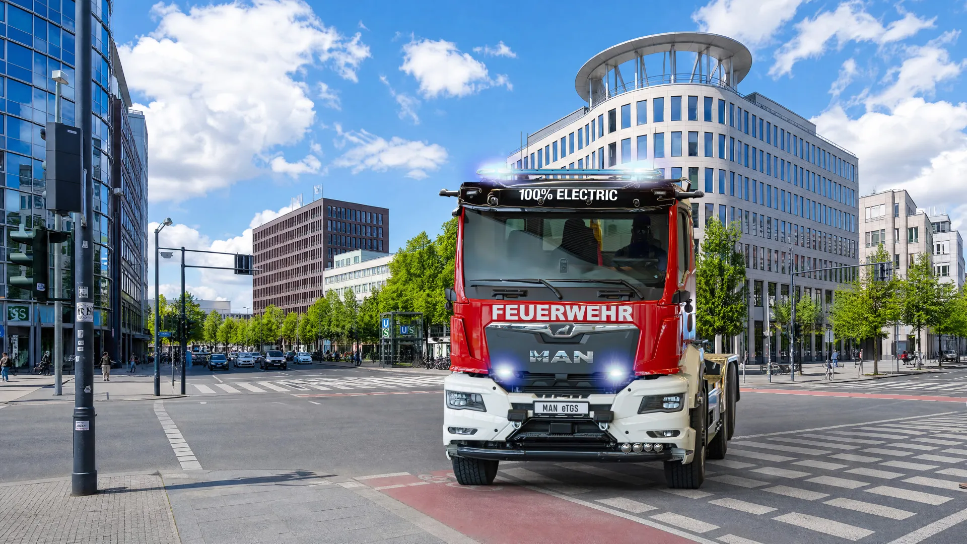 MAN auf der INTERSCHUTZ 2026: Retten, Löschen,  Bergen – auch vollelektrisch