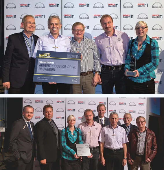 Südbeck Nutzfahrzeuge gewinnt den Service Quality Award Deutschland...